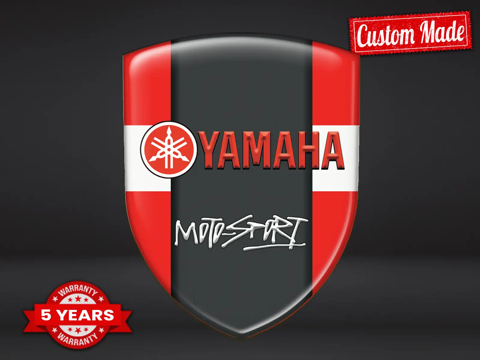 Yamaha Kuppelaufkleber Zeitgemäß Chic Max Version Resilient